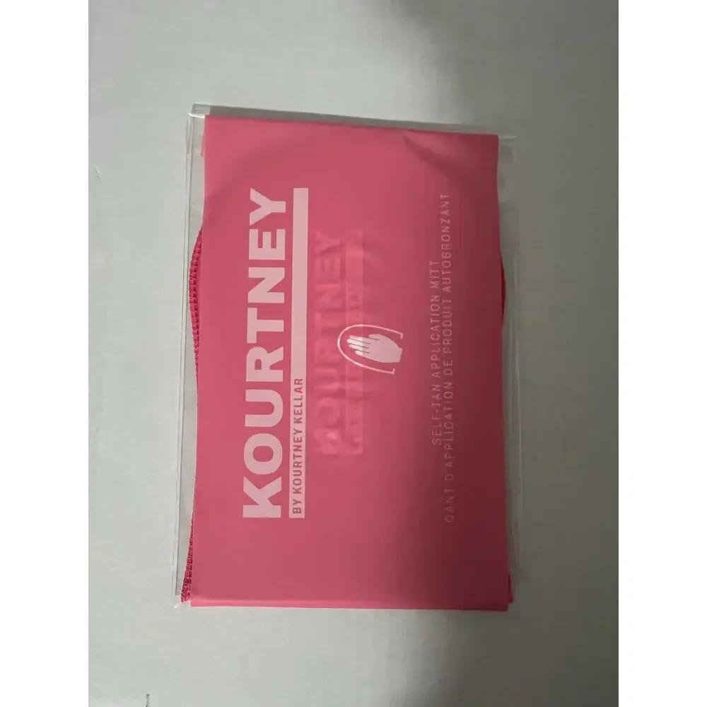 NEW KOURTNEY Kellar Self-Tan Application Mitt - Soft Velvet ONE MITT